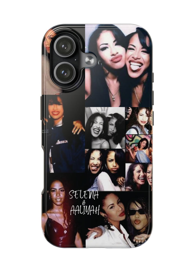 Selena Quintanilla & Aaliyah Collage Tough Phone Case