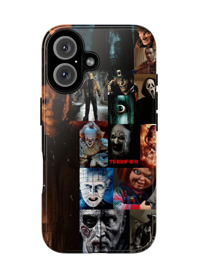 Horror Movie 16 iPhone Case — Iconic Slasher Villains iPhone Case